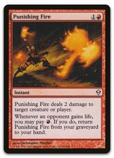 Punishing Fire #142 (LP) Zendikar ZEN Magic MTG