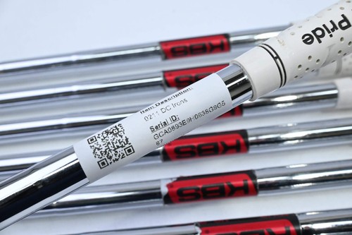PXG 0211 DC Irons / 6-PW+GW+SW+LW / Regular Flex KBS Tour 110 Shafts - Picture 6 of 7