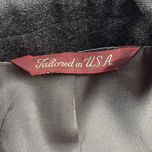 VTG Cricketeer 1841 Full Suit 42S Mens Gray Pinstripe Pleated 2 Button Wool USA - Picture 11 of 14