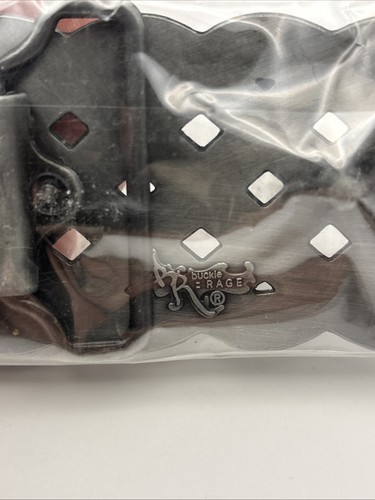 Keltenkreuz Knoten Metall Gürtelschnalle Rechteck silberfarben Buckle Rage NEU - Bild 6 von 10