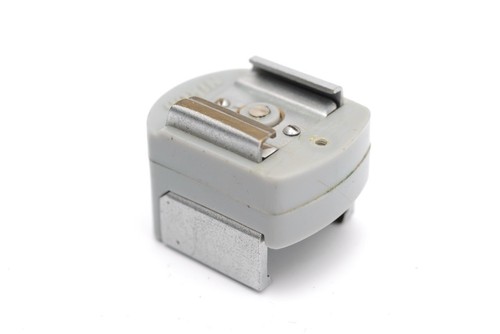 Genuine Nikon F Flash Coupler For Hot Shoe Flash On Vintage Nikon F SLR. Grey.