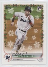 2022 Topps Holiday Mega Box Luke Williams #HW186 y0i