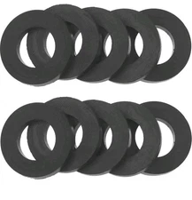 Propane Gas Adapter O-Rings Propane Tank Gasket Soft Rubber O-ring - 10 Pack