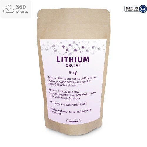 Lithium Orotat capsules  liposomal 5 mg produced in the EU - Bild 25 von 34