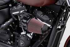 Cobra 82-96903 606-0102-06B-SB CONE AIR INTAKE SYSTEM BLACK/BLACK SOFTAIL DYNA