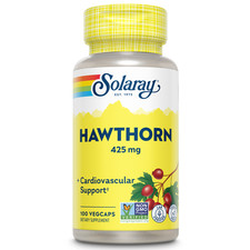 Solaray Hawthorn Berry 425mg  100 VegCaps