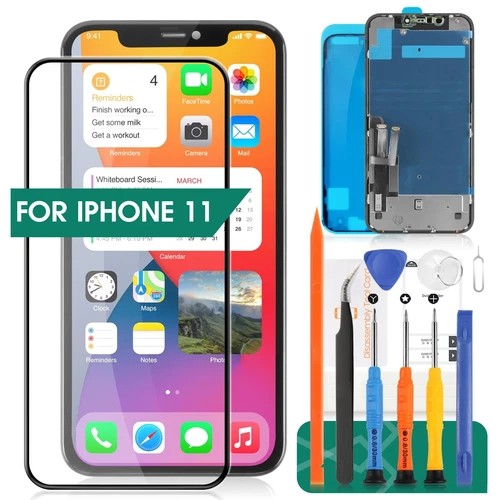 for iPhone 11 Screen Replacement for iPhone 11 LCD Display Touch A2111 Screen...