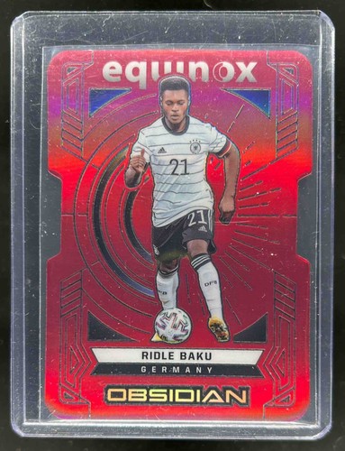 2021 Obsidian Ridle Baku Equinox Electric Etch Red Flood #4/10 Germany - Picture 1 of 2