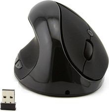 Wireless Mouse Left Handed Ergonomic Vertical Mouse, Ergo Carpal Tunnel Silen...