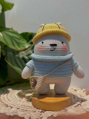 Häkel Eisbär, Amigurumi Bär, Arktische Tiere Häkelanleitung