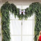 Christmas Cedar Garland 59inch PE Realistic Green Garland for Festive Home Use