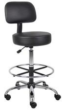 Medical Stool, Black