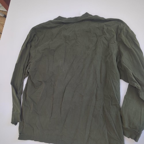 Camisa Carhartt Para Hombres XL Verde Manga Larga Bolsillo Ropa de Trabajo Algodón Cuello Redondo Camiseta - Imagen 6 de 7