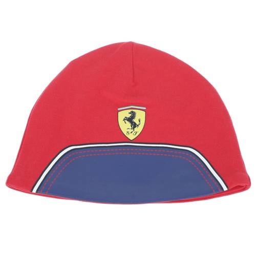 GENUINE Ferrari Infant 12-18M Gift Set (Body+Bib+Cap) White W/Red Bag 270059030 - Picture 6 of 8