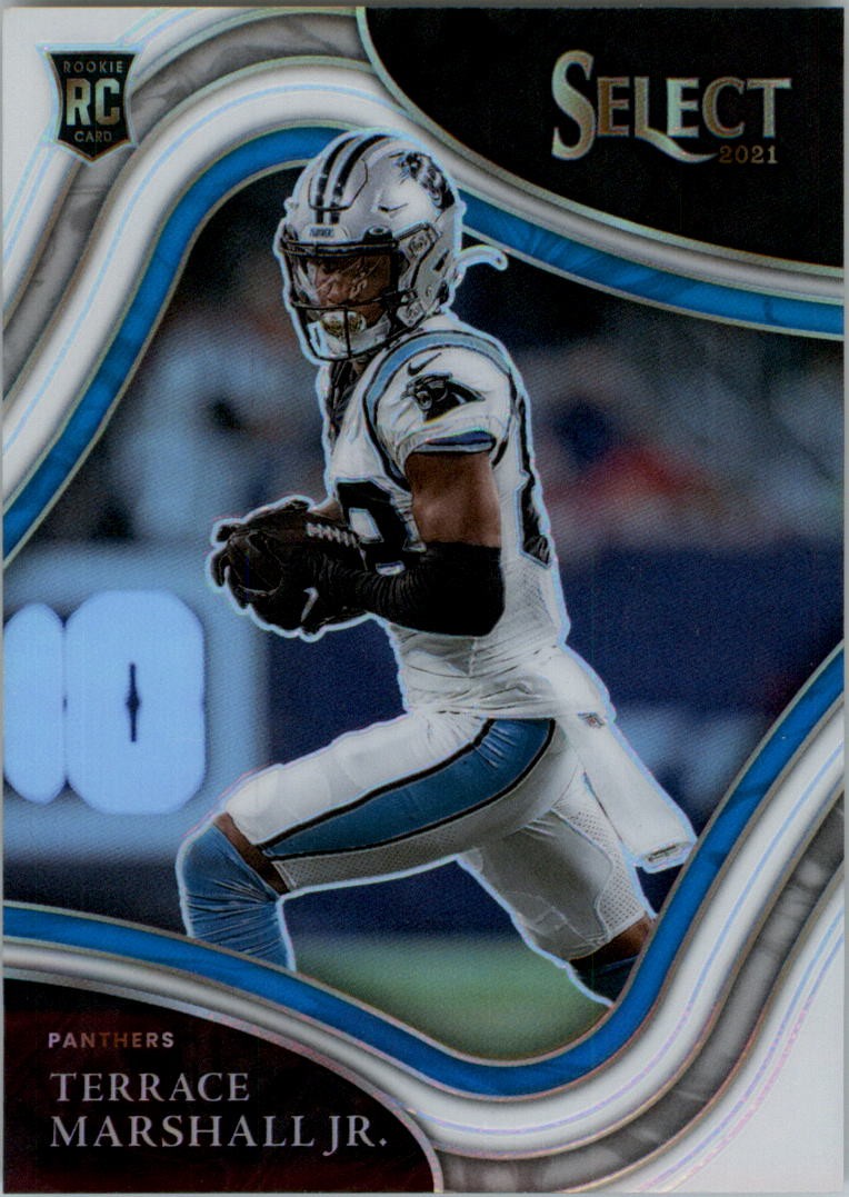 2021 Select Prizm White #362 Terrace Marshall Jr. /35 - FB