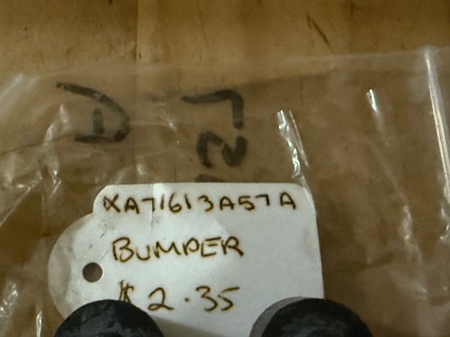 Pair NOS FALCON XA XB XC STATION WAGON DOWN SEAT BACK BUMP STOPS. XA-71-613A57-A - Picture 2 of 5