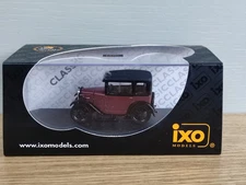Ixo 1/43 Scale - CLC014  Austin Seven RK Saloon  1934 Brown & Black