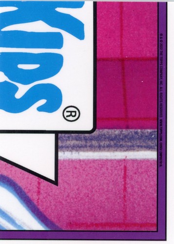 2022 Topps Chrome Series 5 Garbage Pail Kids Ruptured Rupert #199a - Bild 2 von 2