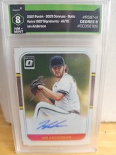 2021 Panini Optic Retro 1987 Signatures Auto Ian Anderson