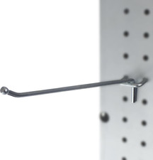 Heavy Duty Metal Peg Board Shelving Hooks, 8-Inch, 50-Pack