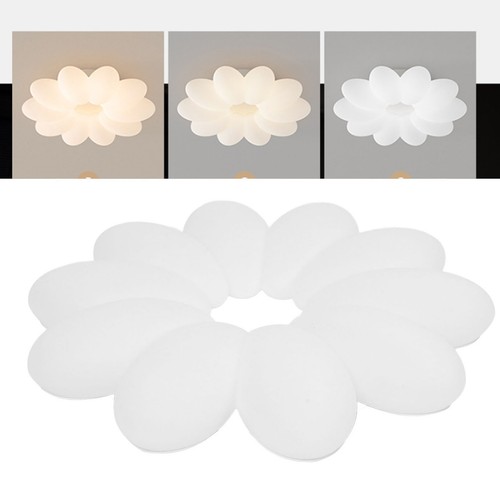 LED Flush Mount Ceiling Lamp Modern Dimmable With Remote Control Flower DG