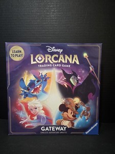 disney lorcana gateway trading card game Amazon.com: Ravensburger Disney Lorcana TCG: Gateway Board Game |  Introductory Trading Card Game Experience for Ages 8+ | Learn to Play Disney  Lorcana main image 1