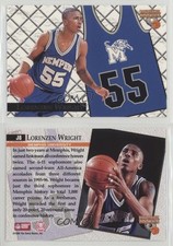 1996 Score Board Basketball Rookies Jerseys Lorenzen Wright #J8 RC