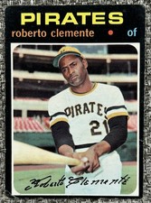 Roberto CLEMENTE 1971 Topps #630 VG