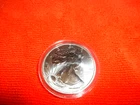 1 0Z WALKING LIBERTY SIVLER ROUND, GULF OF AMERICA