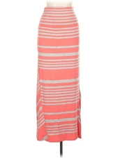 Olive and Oak Women Orange Casual Skirt L