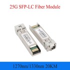 25G Plug-in SFP+ Transceiver 1270nm/1330nm SMF A+B LC 20km für Cisco Mikrotik