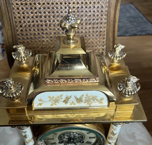 French Heavy Mantel Clock - Bild 5 von 20