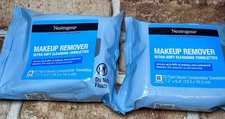 Neutrogena Makeup Remover Ultra-Soft Cleansing Towelettes 25 Count - 2 Pack