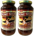 None Such Mincemeat Classic Original, with Apples and Raisins, Gourmet, All N...