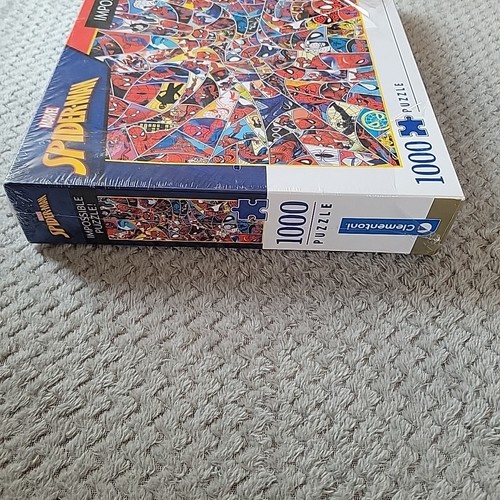 Clementoni Spider-Man Jigsaw Impossible Puzzle 1000 Pieces New Sealed - Picture 6 of 6
