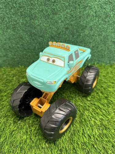 Disney Pixar Cars on the Road Circus Stunt Ivy Vehicle Jumping Monster Truck - Picture 1 of 6