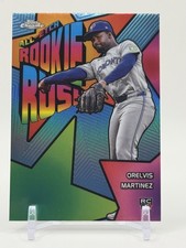 2025 Topps Chrome Orelvis Martinez All-Etch Rookie Rush RC #CERR-17 Blue Jays