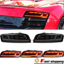 Rear LED Clear Lens Tail Lights VANTA DESIGN Left+Right For Audi R8 2008-2016