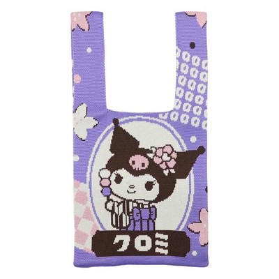 Sanrio Characters Kuromi Jacquard Woven Mini Tote Bag ''Roman'' 2026SS JP LTD