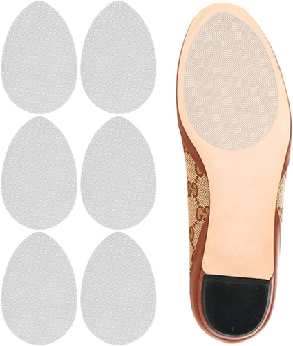 Non-Slip Shoes Pads Adhesive Shoe Sole Protectors, High Heels Anti-Slip Shoe Gri - Bild 1 von 12