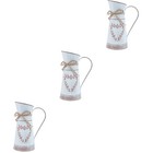  3 PCS Tisch Dekoration Blumenanordnung Vase Blumenvase Aus Metall