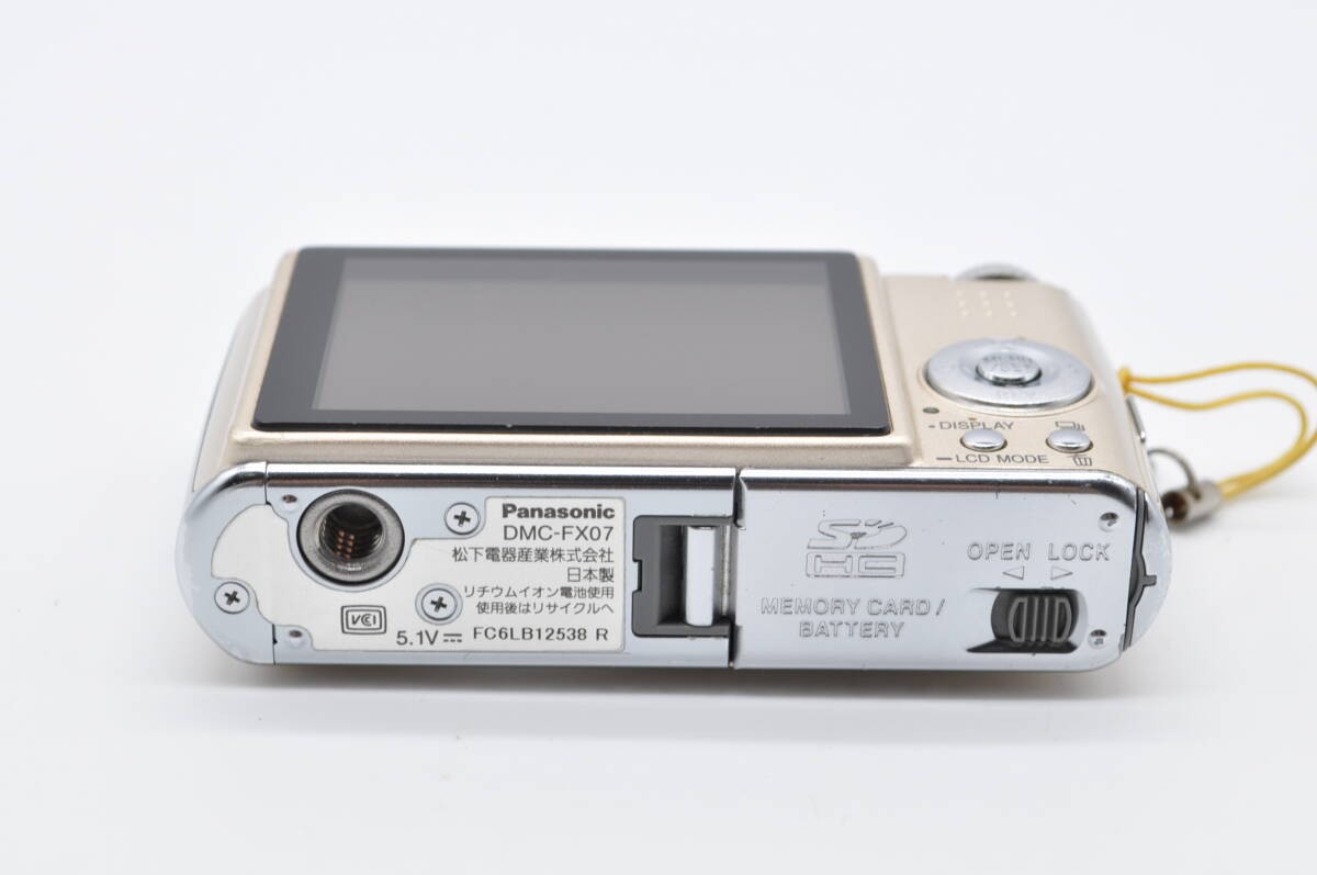 Panasonic Lumix DMC-FX07 Digital Camera Gold JAPAN | eBay