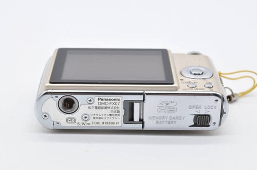 Panasonic Lumix DMC-FX07 Digitalkamera Gold JAPAN - Bild 5 von 5