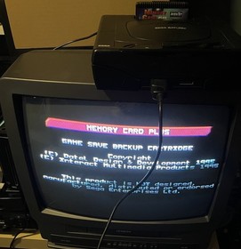 Sega Saturn Interact Memory Card Plus Tested 