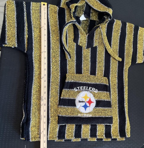 Pittsburgh Steelers Hoodie Baja Pullover Herren Medium NFL Football Fanbekleidung - Bild 4 von 8