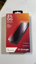 Tempered Glass Screen Protector for iPhone 15 Plus ZAGG InvisibleShield