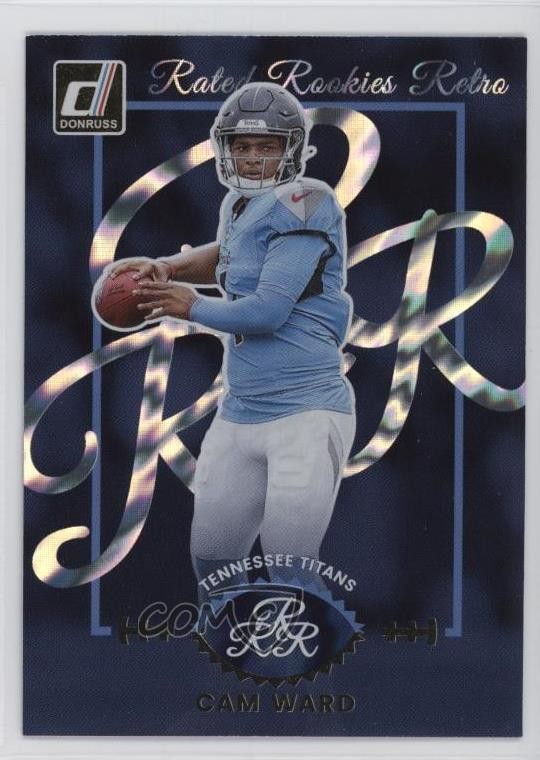 2025 Panini Donruss Rated Rookies Retro Cam Ward #2 1d0x