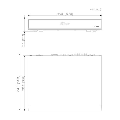 Dahua 8 Canali Penta-brid WizSense - XVR7108HE-4K-I3 (4K) - Foto 4 di 4