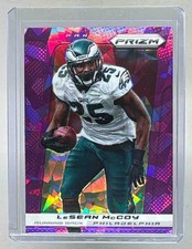 LeSean McCoy 2013 Panini Prizm #168 Purple Cracked Ice 3/40