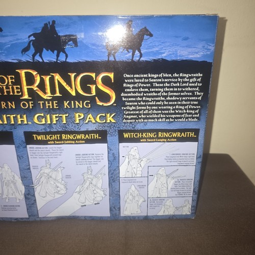 LOTR Lord Rings Toy Biz 2004 Ringwraith Twlight Morgul Lord Witch King Gift Pack - Picture 9 of 13